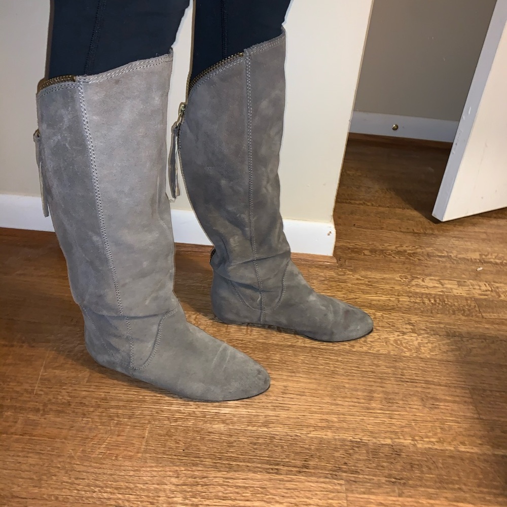 Steve Madden Suede Knee High Boots sz 8.5
